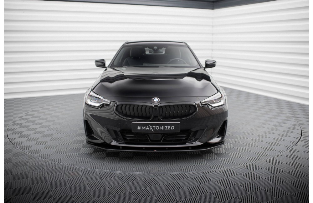 Street Pro Front Splitter BMW 2 Coupe G42 - Black