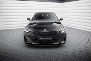 Street Pro Front Splitter BMW 2 Coupe G42 - Black