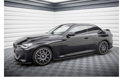 Street Pro Side Skirts Diffusers BMW 2 Coupe G42 - Black