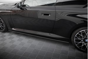 Street Pro Side Skirts Diffusers BMW 2 Coupe G42 - Black Street Pro Side Skirts Diffusers BMW 2 Coupe G42 - Black