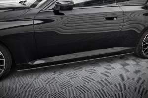 Street Pro Side Skirts Diffusers BMW 2 Coupe G42 - Black Street Pro Side Skirts Diffusers BMW 2 Coupe G42 - Black
