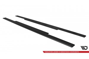 Street Pro Side Skirts Diffusers BMW 2 Coupe G42 - Black Street Pro Side Skirts Diffusers BMW 2 Coupe G42 - Black