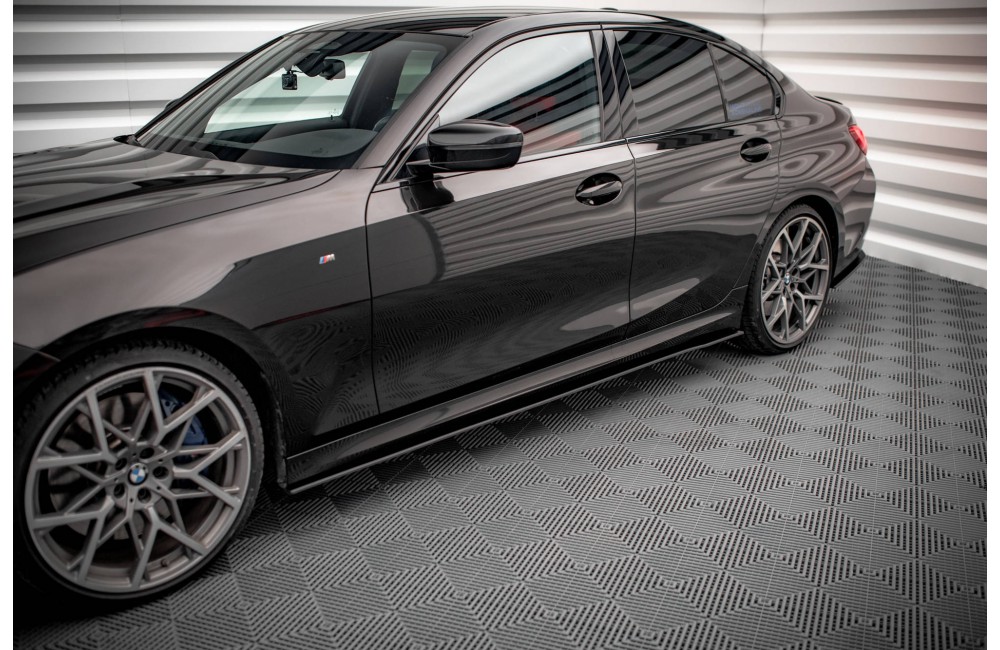 Street Pro Side Skirts Diffusers BMW 3 M-Pack G20 / G21 - Black Street Pro Side Skirts Diffusers BMW 3 M-Pack G20 / G21 - Black
