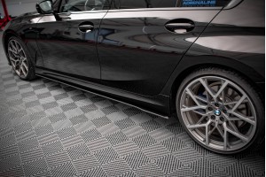 Street Pro Side Skirts Diffusers BMW 3 M-Pack G20 / G21 - Black Street Pro Side Skirts Diffusers BMW 3 M-Pack G20 / G21 - Black