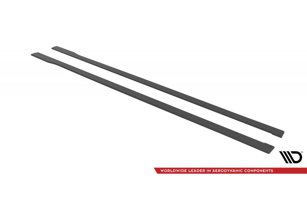 Street Pro Side Skirts Diffusers BMW 3 M-Pack G20 / G21 - Black Street Pro Side Skirts Diffusers BMW 3 M-Pack G20 / G21 - Black