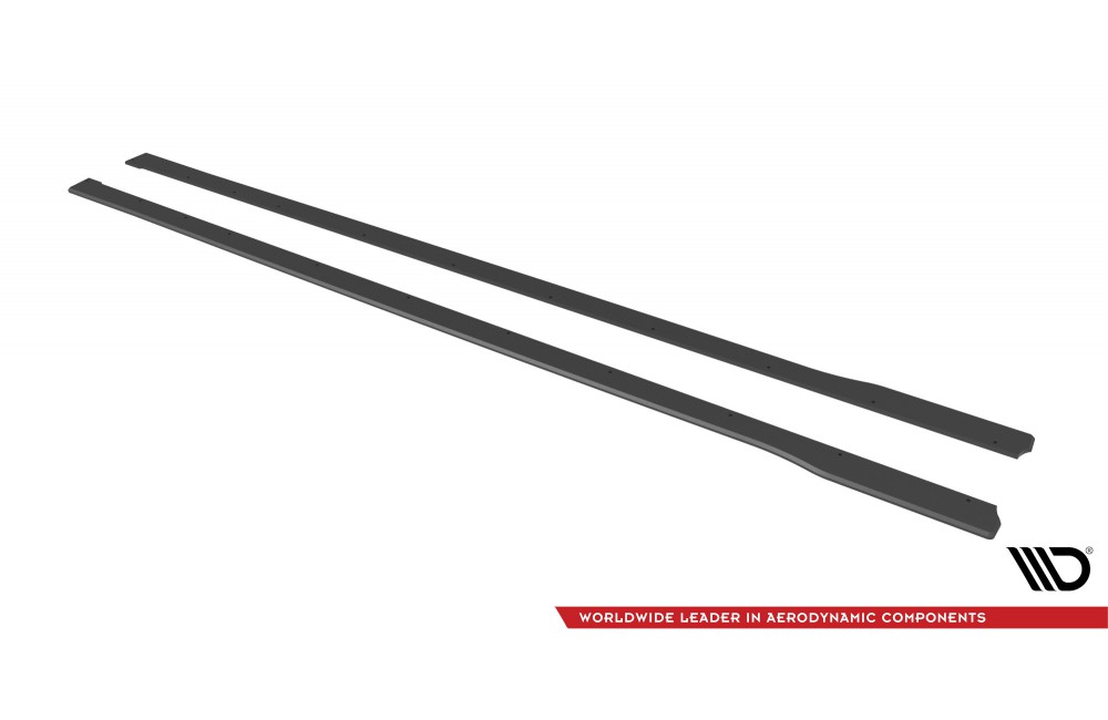 Street Pro Side Skirts Diffusers BMW 3 M-Pack G20 / G21 - Black Street Pro Side Skirts Diffusers BMW 3 M-Pack G20 / G21 - Black