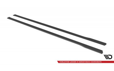 Street Pro Side Skirts Diffusers BMW 3 M-Pack G20 / G21 - Black