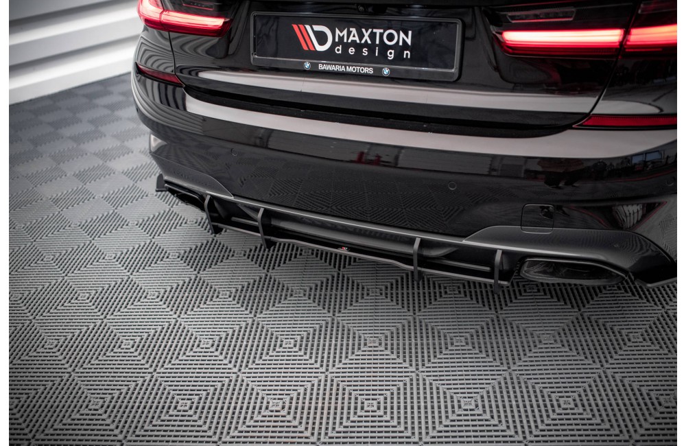 Street Pro Rear Diffuser BMW 3 M340 G20 / G21 - Black