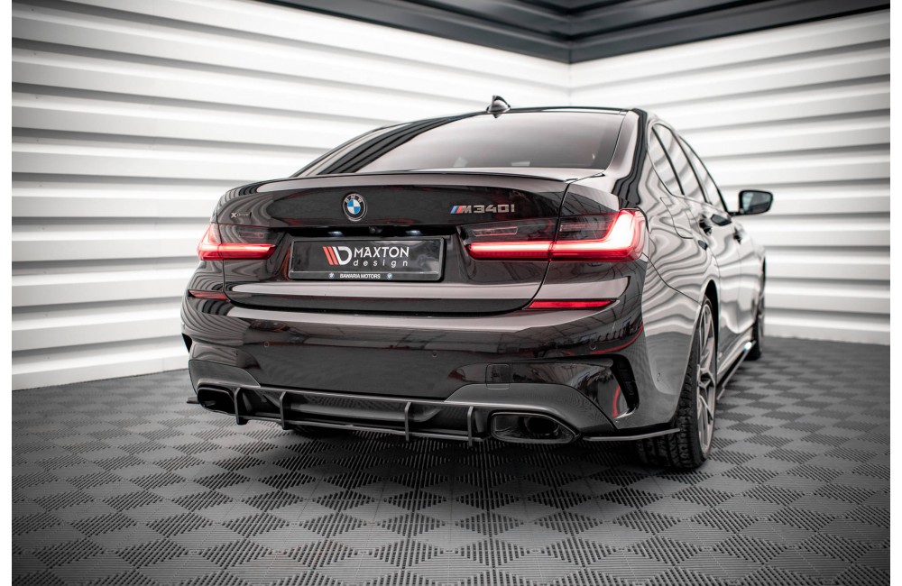 Street Pro Rear Diffuser BMW 3 M340 G20 / G21 - Black