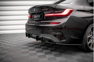 Street Pro Rear Diffuser BMW 3 M340 G20 / G21 - Black