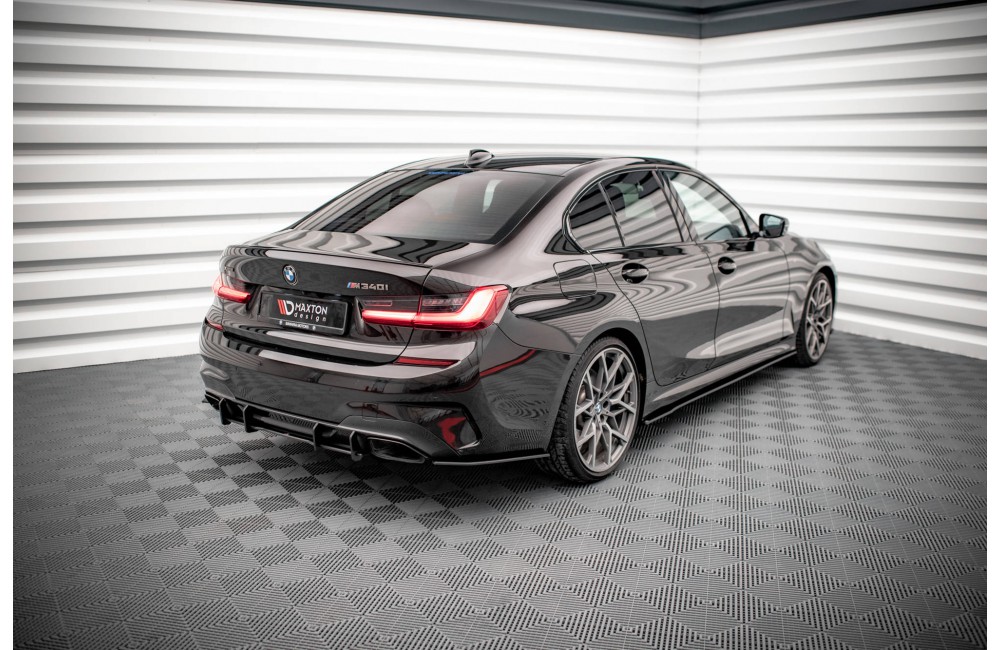 Street Pro Rear Side Splitters V.1 BMW M340i G20 / G21 - Black Street Pro Rear Side Splitters V.1 BMW M340i G20 / G21 - Black