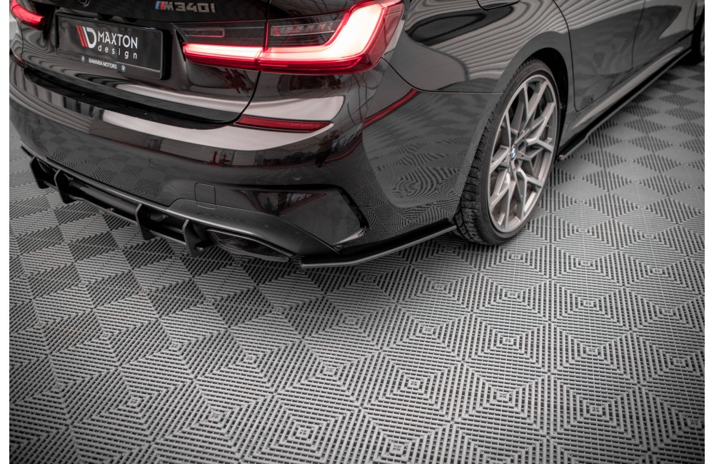 Street Pro Rear Side Splitters V.1 BMW M340i G20 / G21 - Black Street Pro Rear Side Splitters V.1 BMW M340i G20 / G21 - Black