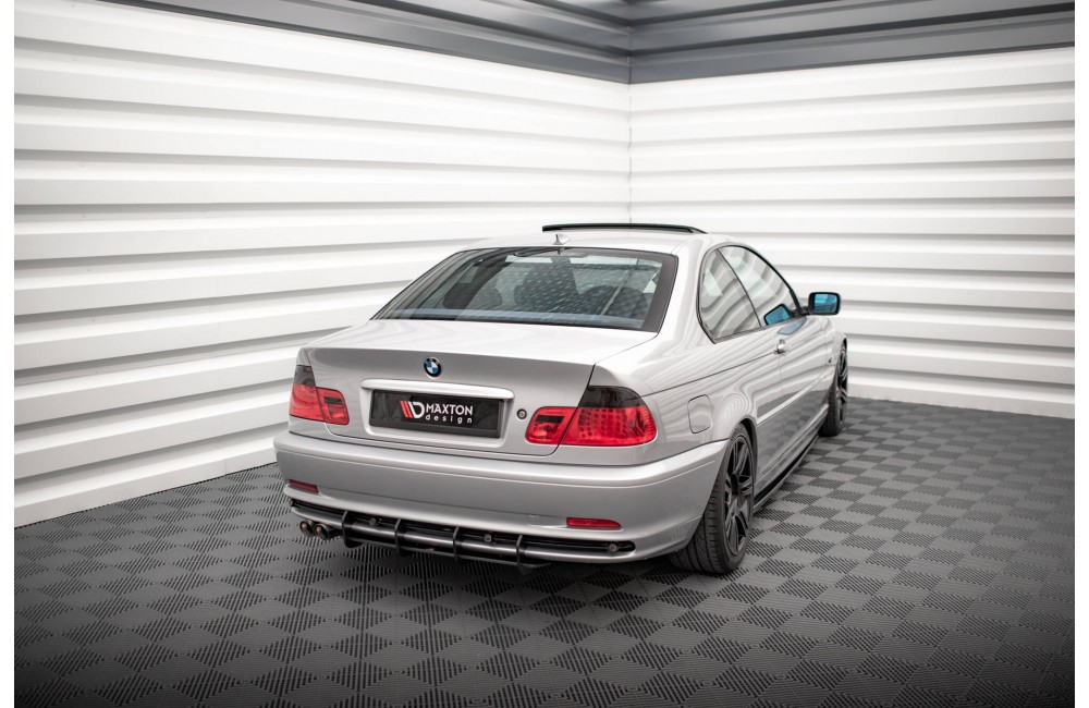 Street Pro Rear Diffuser BMW 3 Coupe E46 - Black