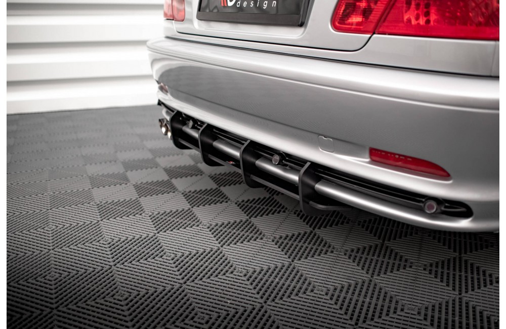 Street Pro Rear Diffuser BMW 3 Coupe E46 - Black