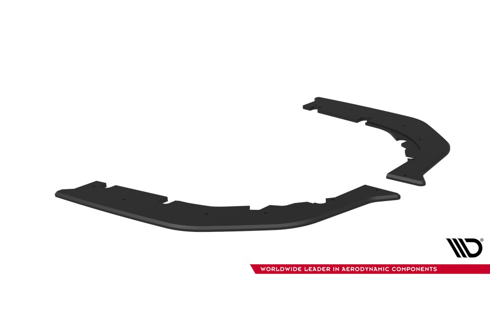 Street Pro Rear Side Splitters V.3 BMW M3 Sedan / Touring G80 / G81 - Black