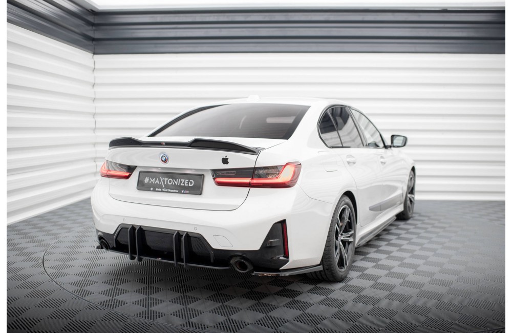 Street Pro Rear Diffuser BMW 3 M-Pack G20 / G21 Facelift - Black