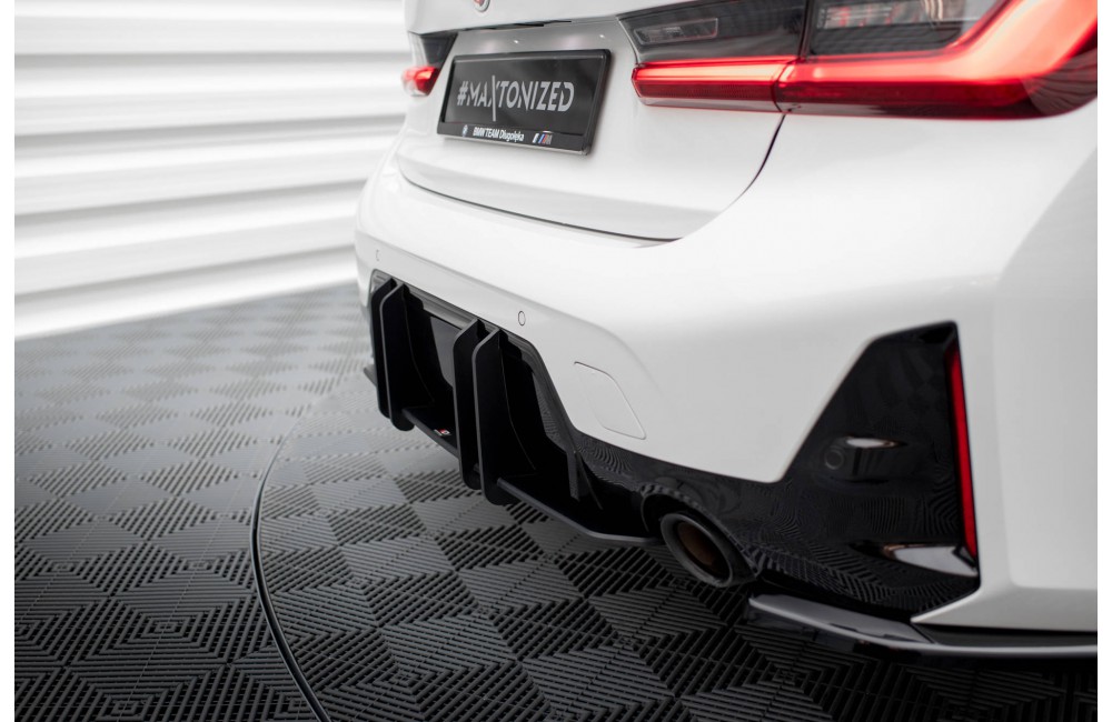 Street Pro Rear Diffuser BMW 3 M-Pack G20 / G21 Facelift - Black