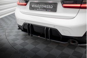 Street Pro Rear Diffuser BMW 3 M-Pack G20 / G21 Facelift - Black