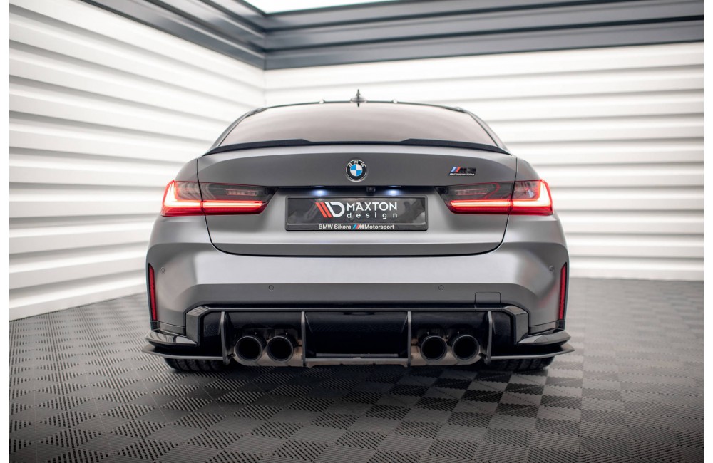 Street Pro Rear Diffuser BMW M3 G80 - Black