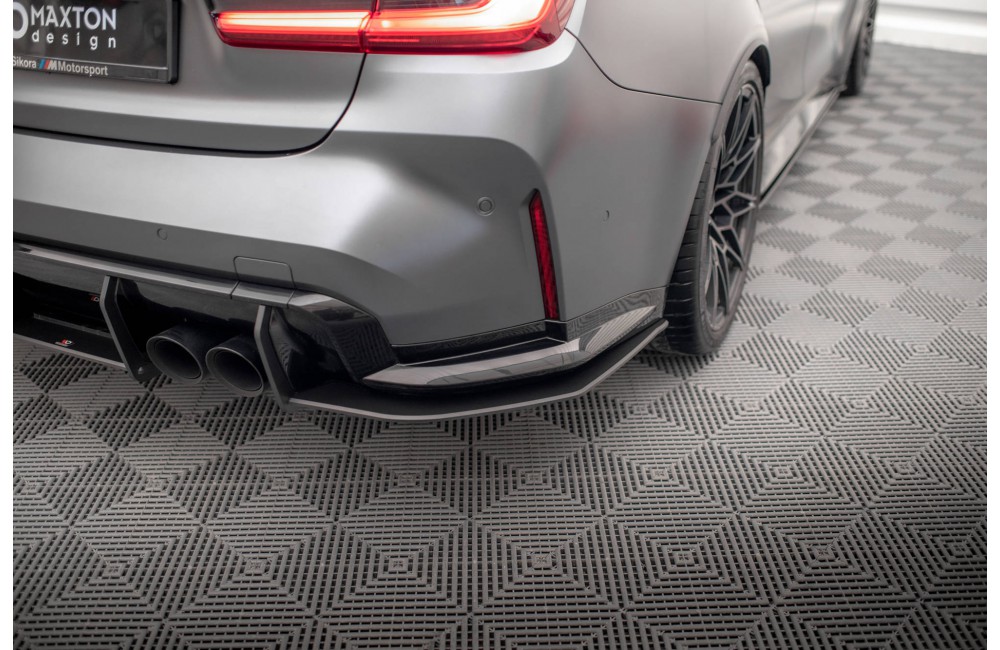 Street Pro Rear Side Splitters V.1 BMW M3 G80 - Black Street Pro Rear Side Splitters V.1 BMW M3 G80 - Black