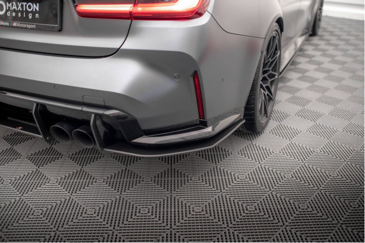 Street Pro Rear Side Splitters V.1 BMW M3 Sedan \/ Touring G80 \/ G81
