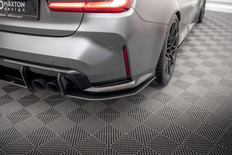 Street Pro Rear Side Splitters V.1 BMW M3 Sedan \/ Touring G80 \/ G81