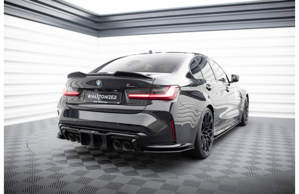 Street Pro Rear Side Splitters V.2 BMW M3 G80 - Black Street Pro Rear Side Splitters V.2 BMW M3 G80 - Black