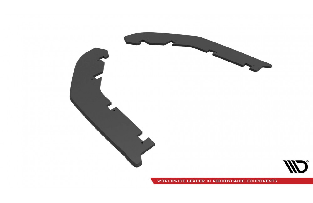 Street Pro Rear Side Splitters V.2 BMW M3 G80 - Black Street Pro Rear Side Splitters V.2 BMW M3 G80 - Black
