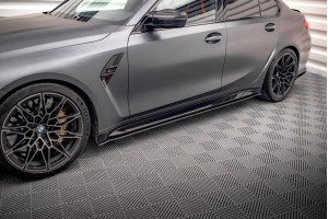 Street Pro Side Skirts Diffusers BMW M3 G80 - Black Street Pro Side Skirts Diffusers BMW M3 G80 - Black