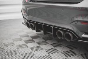 Street Pro Rear Diffuser BMW M4 F82 - Black