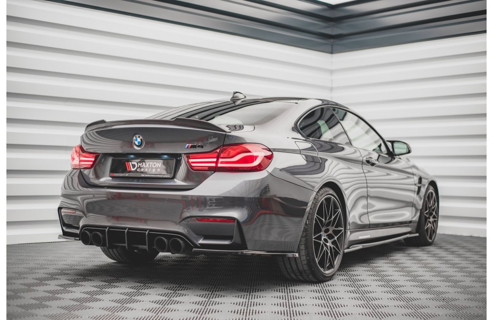 Street Pro Rear Diffuser BMW M4 F82 - Black