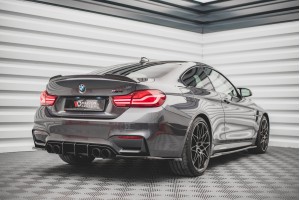 Street Pro Rear Diffuser BMW M4 F82 - Black