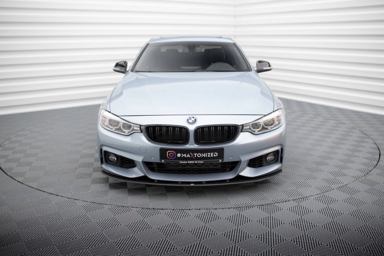 Street Pro Μπροστινός Splitter BMW 4 Coupe / Gran Coupe / Cabrio M-Pack F32 / F36 / F33