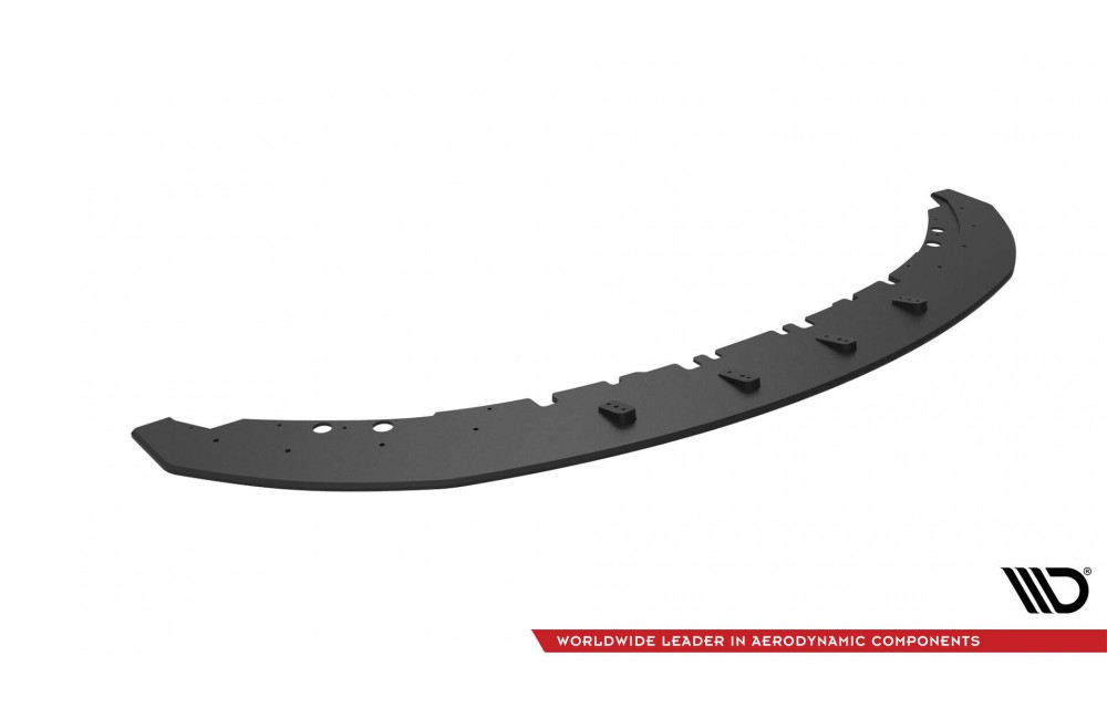 Street Pro Front Splitter BMW 4 Coupe / Gran Coupe / Cabrio M-Pack F32 / F36 / F33  - Black