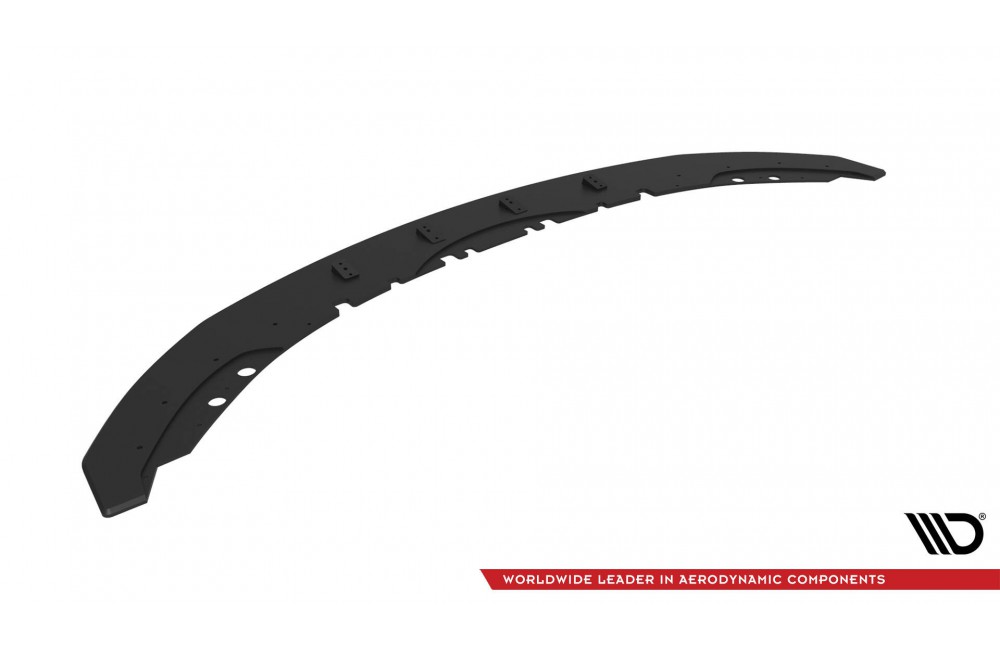Street Pro Front Splitter BMW 4 Coupe / Gran Coupe / Cabrio M-Pack F32 / F36 / F33  - Black