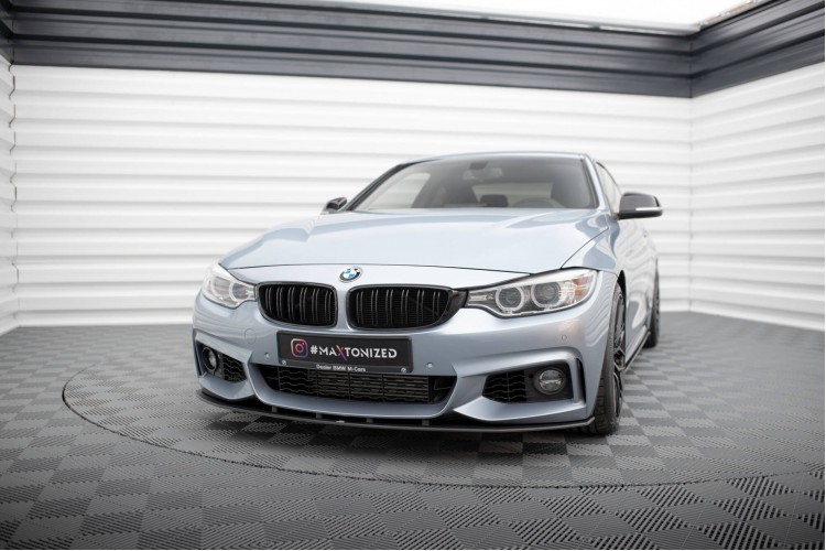 Street Pro Μπροστινός Splitter BMW 4 Coupe / Gran Coupe / Cabrio M-Pack F32 / F36 / F33