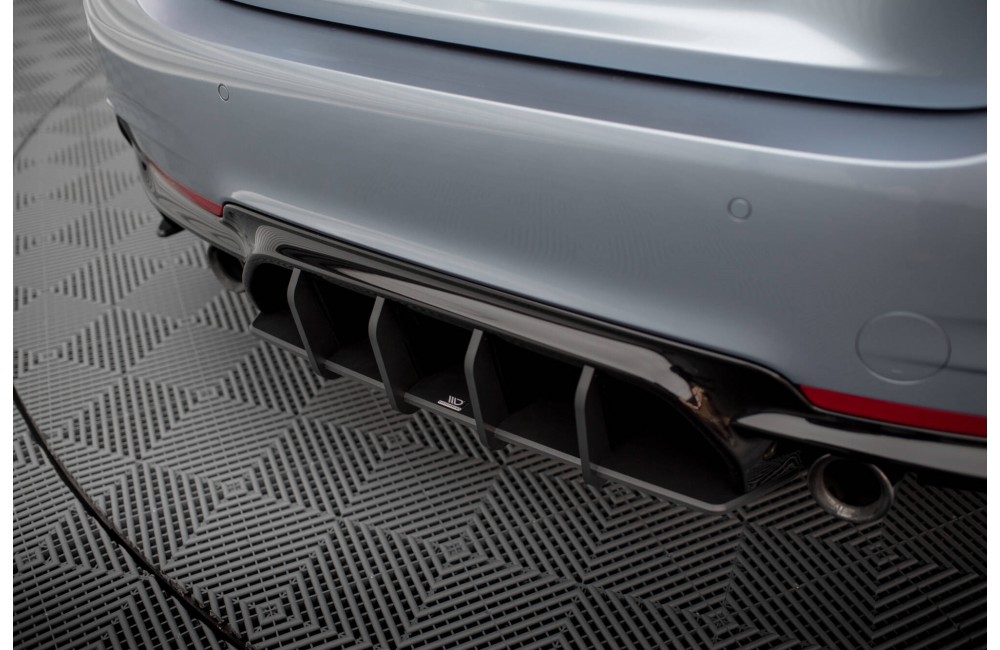 Street Pro Rear Diffuser V.1 BMW 435 Coupe M-Pack F32 - Black