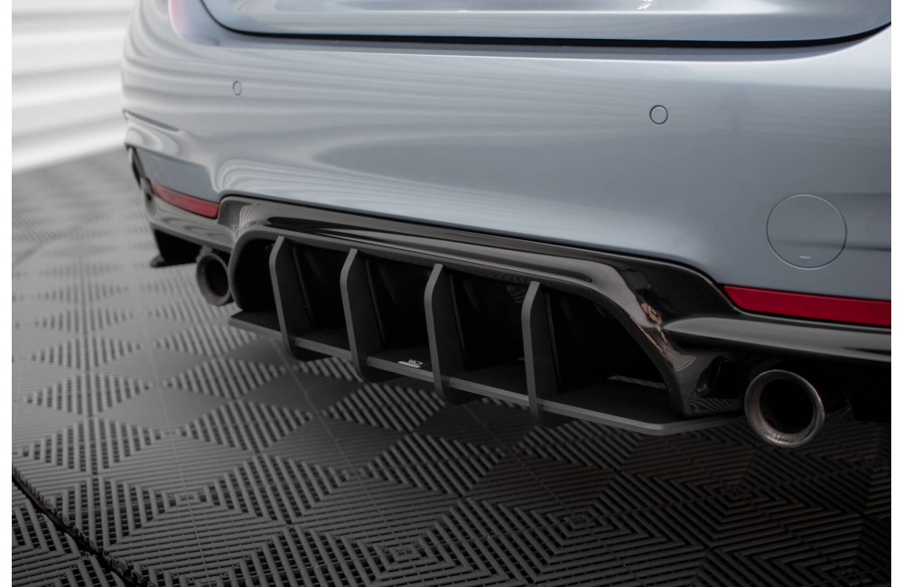 Street Pro Rear Diffuser V.1 BMW 435 Coupe M-Pack F32 - Black