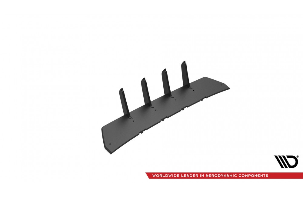 Street Pro Rear Diffuser V.1 BMW 435 Coupe M-Pack F32 - Black