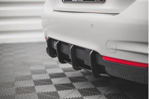 Street Pro Rear Diffuser V.1 BMW 4 M-Pack F32 - Black