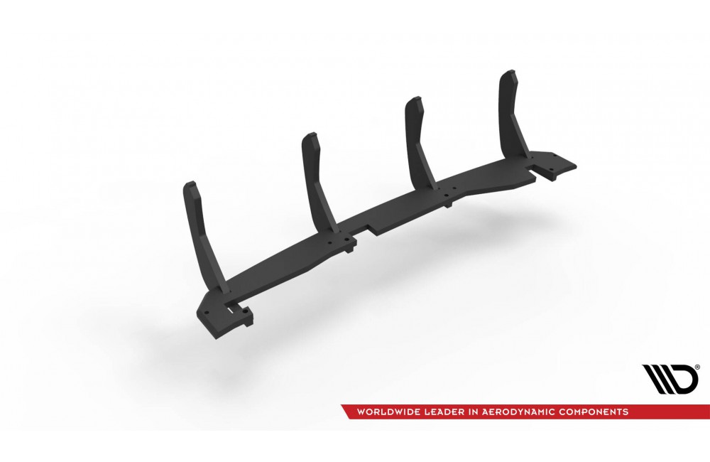 Street Pro Rear Diffuser V.1 BMW 4 M-Pack F32 - Black
