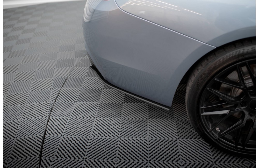Street Pro Rear Side Splitters BMW 435i Coupe M-Pack F32 - Black