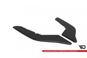 Street Pro Rear Side Splitters BMW 435i Coupe M-Pack F32 - Black