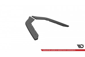 Street Pro Rear Side Splitters BMW 435i Coupe M-Pack F32 - Black