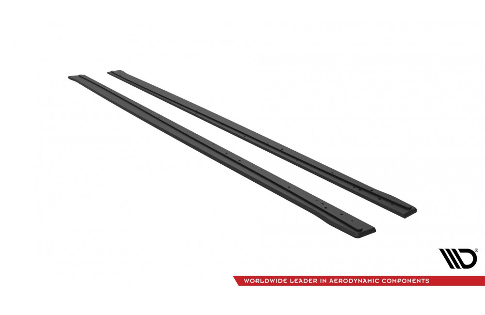 Street Pro Side Skirts Diffusers BMW 4 Coupe / Gran Coupe / Cabrio M-Pack F32 / F36 / F33 - Black Street Pro Side Skirts Diffusers BMW 4 Coupe / Gran Coupe / Cabrio M-Pack F32 / F36 / F33 - Black