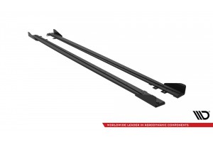 Street Pro Side Skirts Diffusers + Flaps BMW 4 Coupe / Gran Coupe / Cabrio M-Pack F32 / F36 / F33 - Black + Gloss Flaps Street Pro Side Skirts Diffusers + Flaps BMW 4 Coupe / Gran Coupe / Cabrio M-Pack F32 / F36 / F33 - Black + Gloss Flaps