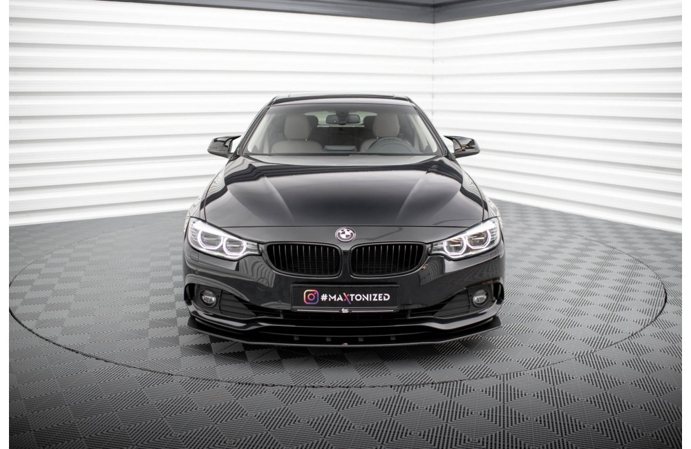 Street Pro Front Splitter BMW 4 Gran Coupe F36 - Black