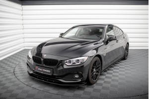 Street Pro Front Splitter BMW 4 Gran Coupe F36 - Black