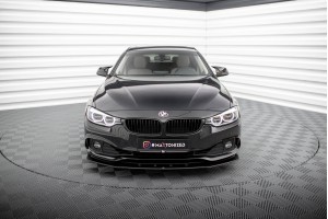 Street Pro Front Splitter BMW 4 Gran Coupe F36 - Black