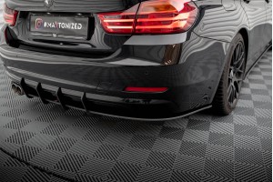 Street Pro Rear Diffuser BMW 4 Gran Coupe F36 - Black
